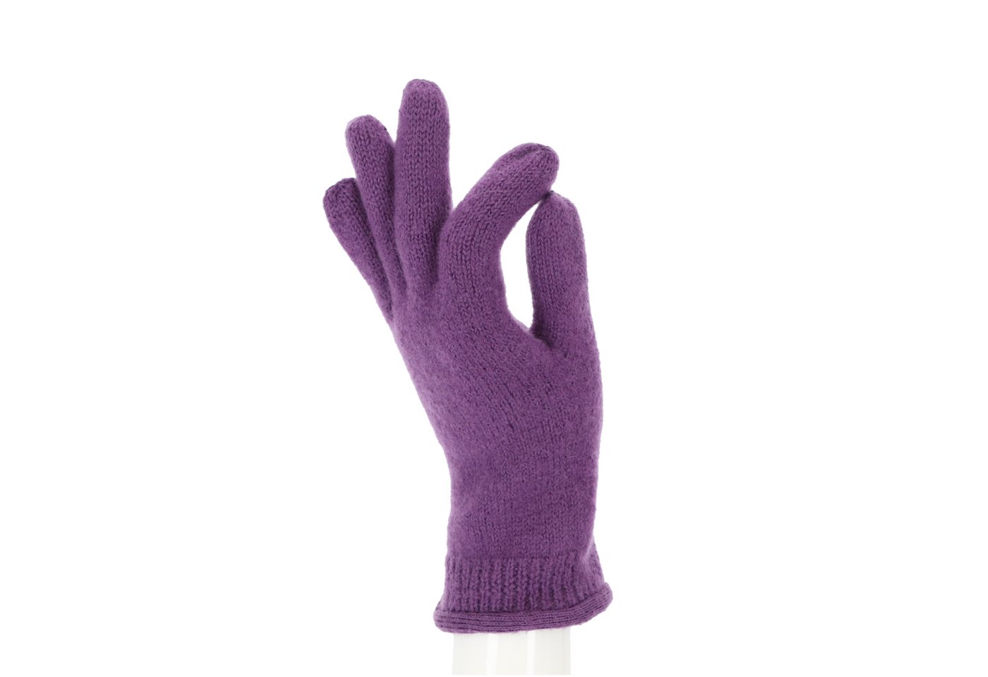 halsüberkopf Accessoires Strickhandschuhe Fingerhandschuh Feinstrick, leicht gewalkt reine Wolle von halsüberkopf Accessoires