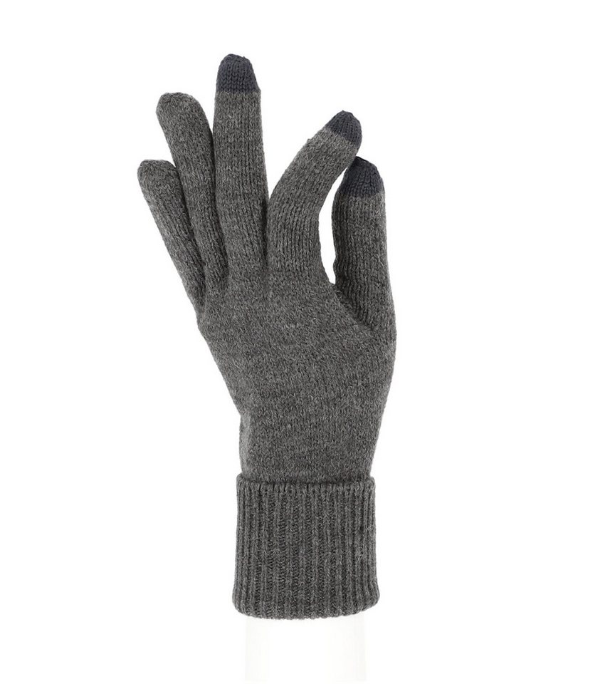 halsüberkopf Accessoires Strickhandschuhe Fingerhandschuhe Touch Herren mit Touchscreen-Funktion von halsüberkopf Accessoires