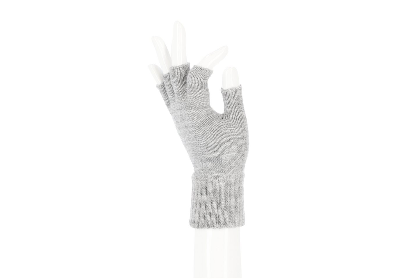 halsüberkopf Accessoires Strickhandschuhe Strickhandschuhe Damen Strickhandschuh 1/2 Finger von halsüberkopf Accessoires