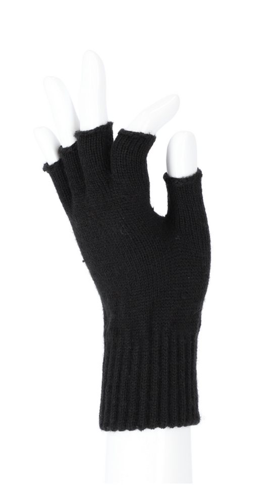 halsüberkopf Accessoires Strickhandschuhe Strickhandschuhe Damen Strickhandschuh 1/2 Finger von halsüberkopf Accessoires