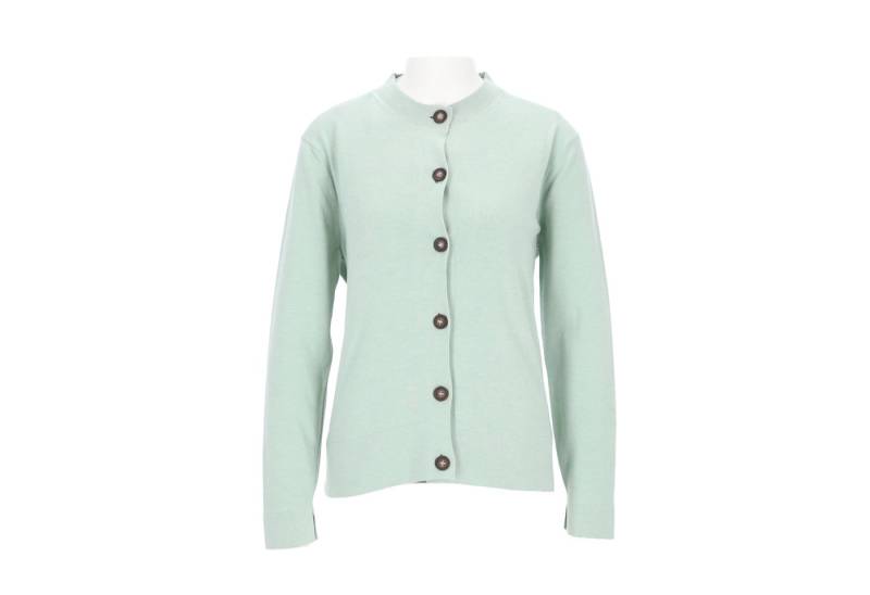 halsüberkopf Accessoires Strickjacke Rundhals mit Herz-Stickerei von halsüberkopf Accessoires