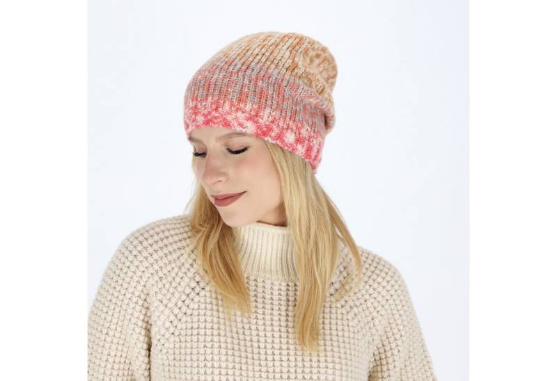 halsüberkopf Accessoires Strickmütze Beanie multicolor mit Innenfleece von halsüberkopf Accessoires