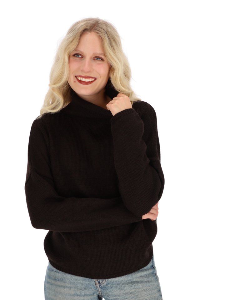 halsüberkopf Accessoires Strickpullover Rollkragenpullover mit Wolle von halsüberkopf Accessoires