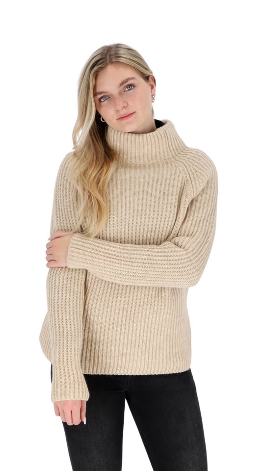 halsüberkopf Accessoires Strickpullover Stehkragen aus hochwertigem Wollmix! von halsüberkopf Accessoires