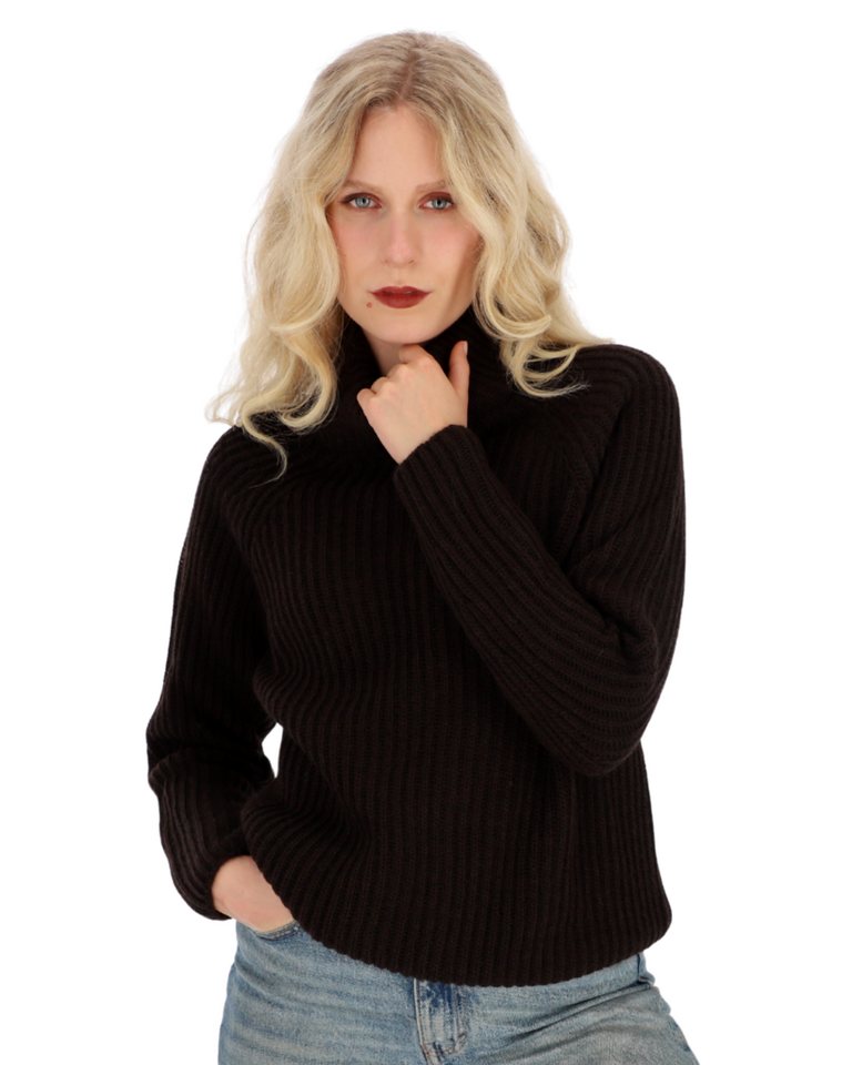 halsüberkopf Accessoires Strickpullover Stehkragen aus hochwertigem Wollmix! von halsüberkopf Accessoires