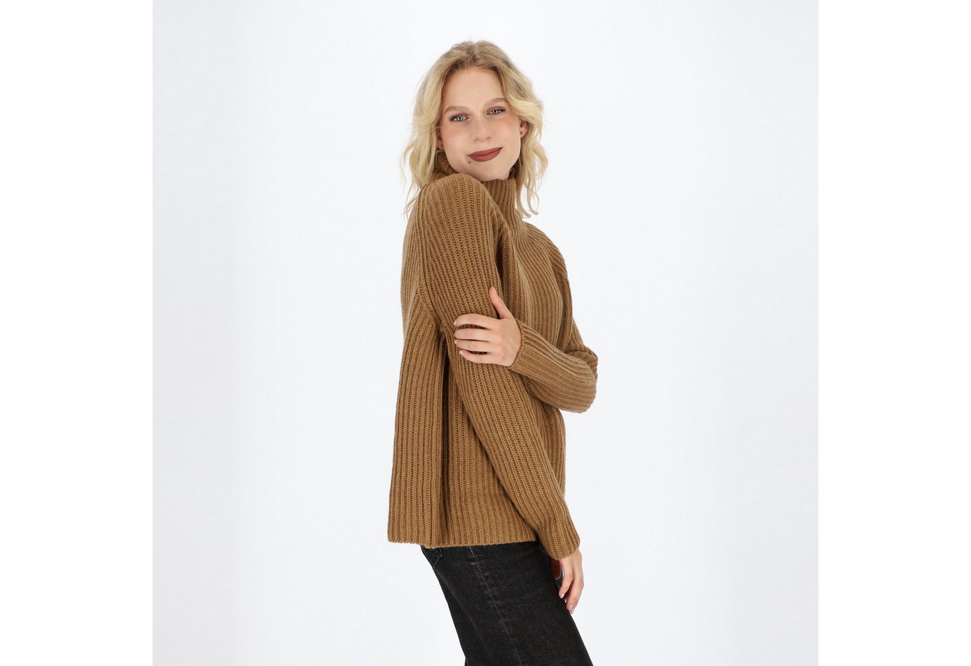 halsüberkopf Accessoires Strickpullover Stehkragen aus hochwertigem Wollmix! halsüberkopf Accessoires Strickpullover Stehkragen aus hochwertigem Wollmix! von halsüberkopf Accessoires