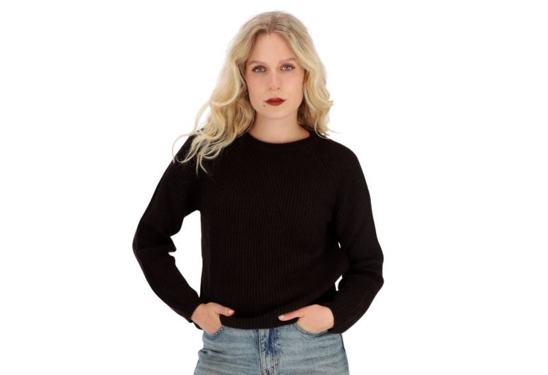 halsüberkopf Accessoires Strickpullover mit Rundhalsausschnitt aus hochwertigem Wollmix! von halsüberkopf Accessoires