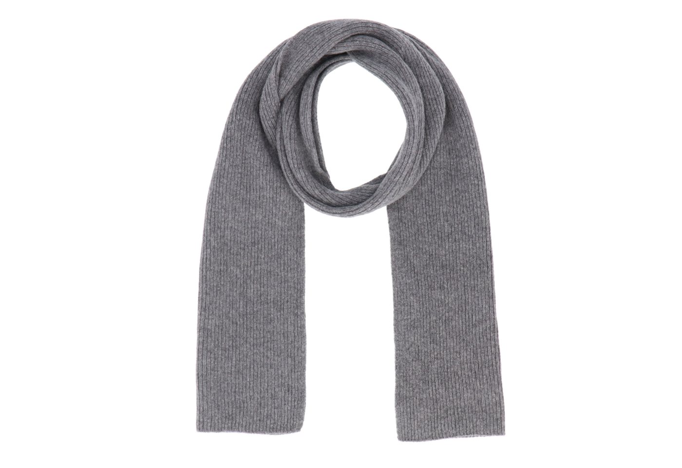 halsüberkopf Accessoires Strickschal mit feiner Rippe aus extra feiner Merinowolle, Made in Germany! von halsüberkopf Accessoires