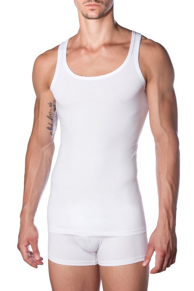 hammecenter Achselhemd Bi-elastisches Baumwoll-Tank-Top von hammecenter