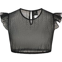 Hammerschmid Chiffon-Dirndlbluse Cleo mit Flügelärmeln in 42 von hammerschmid