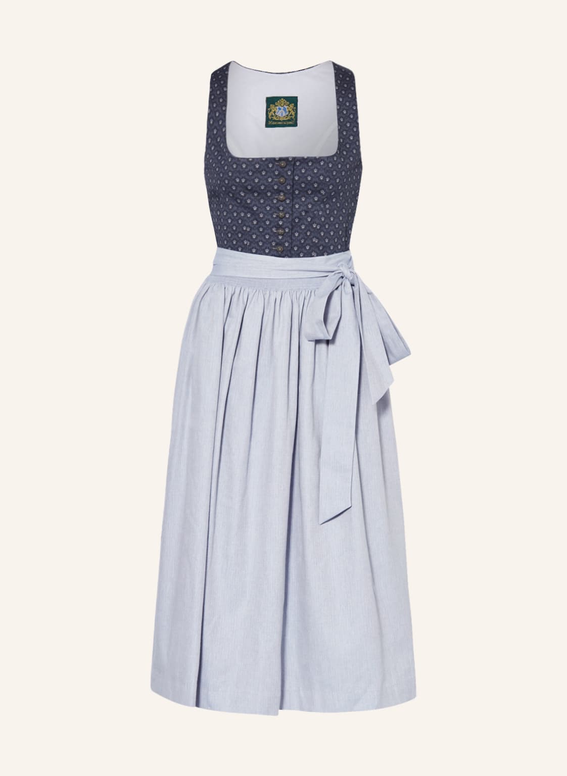 Hammerschmid Dirndl Pillersee blau von hammerschmid