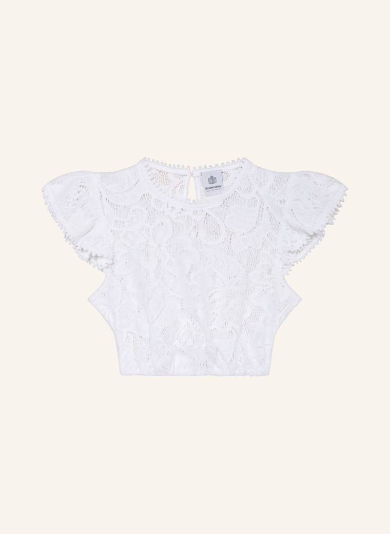 Hammerschmid Dirndlbluse Diana Aus Spitze weiss von hammerschmid