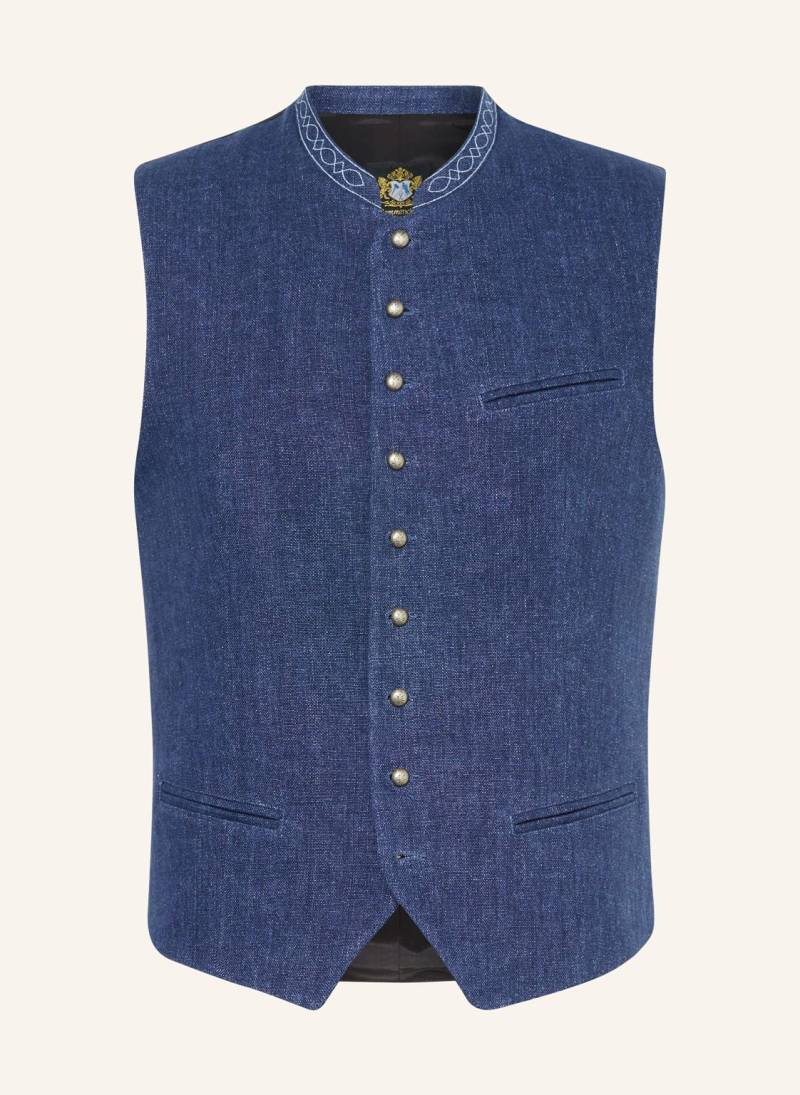 Hammerschmid Trachtenweste Franz Slim Fit blau Hammerschmid Trachtenweste Franz Slim Fit blau von hammerschmid