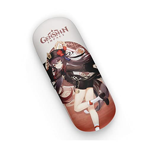 1 x Genshin Impact Anime HD Brillenetui Anime niedliches Spiel Peripheriegeschenk Reisen, stil 3, Einheitsgröße von Hanaiette