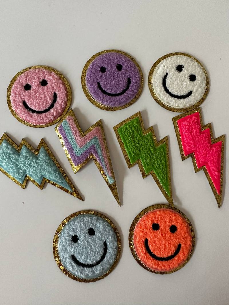 Coole Selbstklebende Smilie Sticker, Aufkleber Für Handy Und Taschen von hanamiandmi