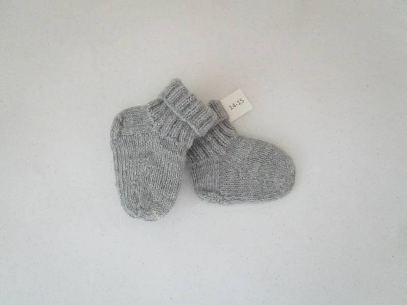 Babysocken Gr. 14-15 von handgestricktGEP