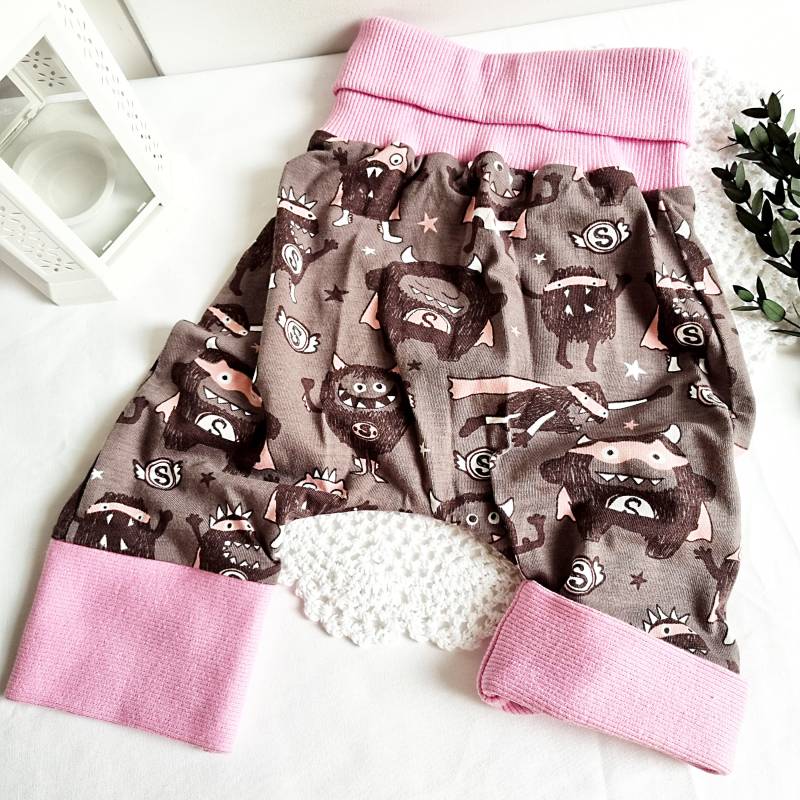 Pumphose | Babyhose Baby Hose Mitwachsend von handgezaubert