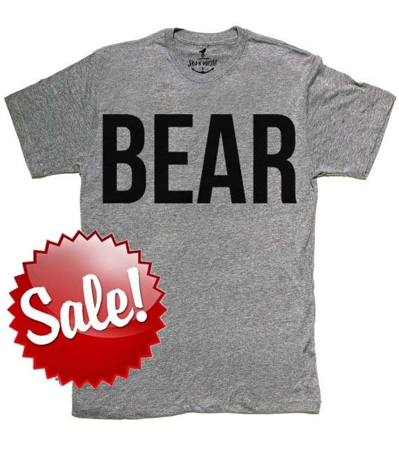 Bär Tshirt Herren T-Shirt Größen Sm Med Lg Xl Xxl von handjobdesign