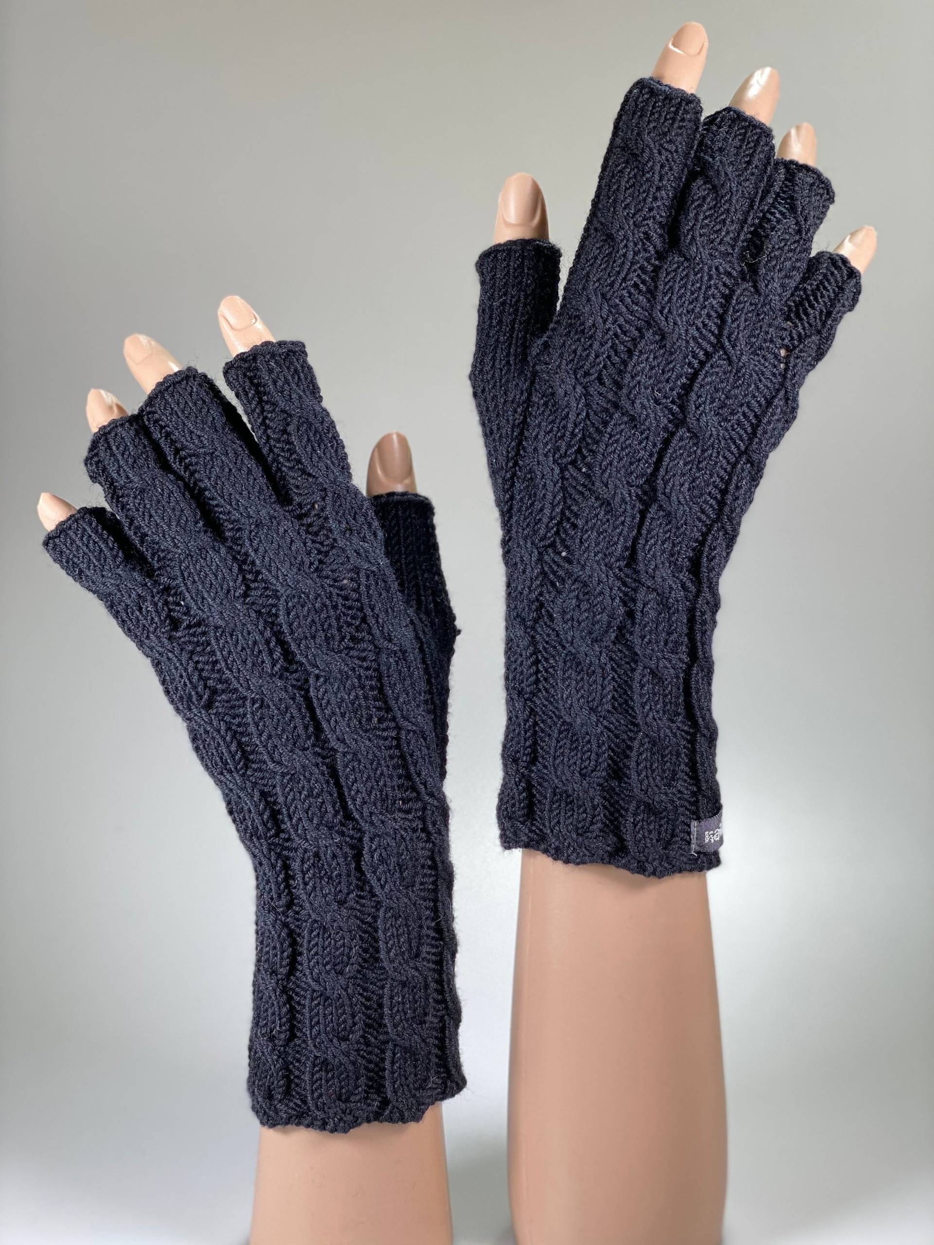 Marktfrauenhandschuhe "Helena" Mit Zopfmuster Für Damen von handkleid