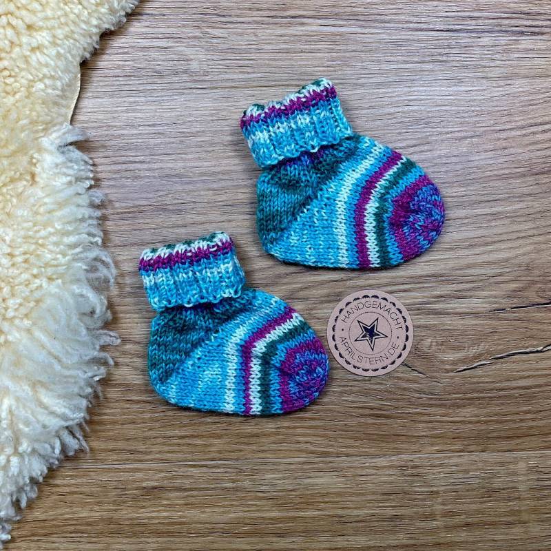 Babysocken Gr. 15 - 17 Aus Warmer Wolle Babysocken Gr. 15 - 17 Aus Warmer Wolle von handmadebyhe84