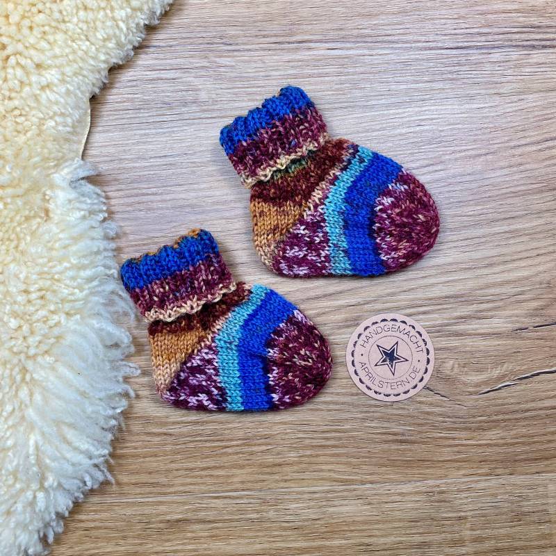 Babysocken Gr. 15 - 17 Aus Wolle Babysocken Gr. 15 - 17 Aus Wolle von handmadebyhe84