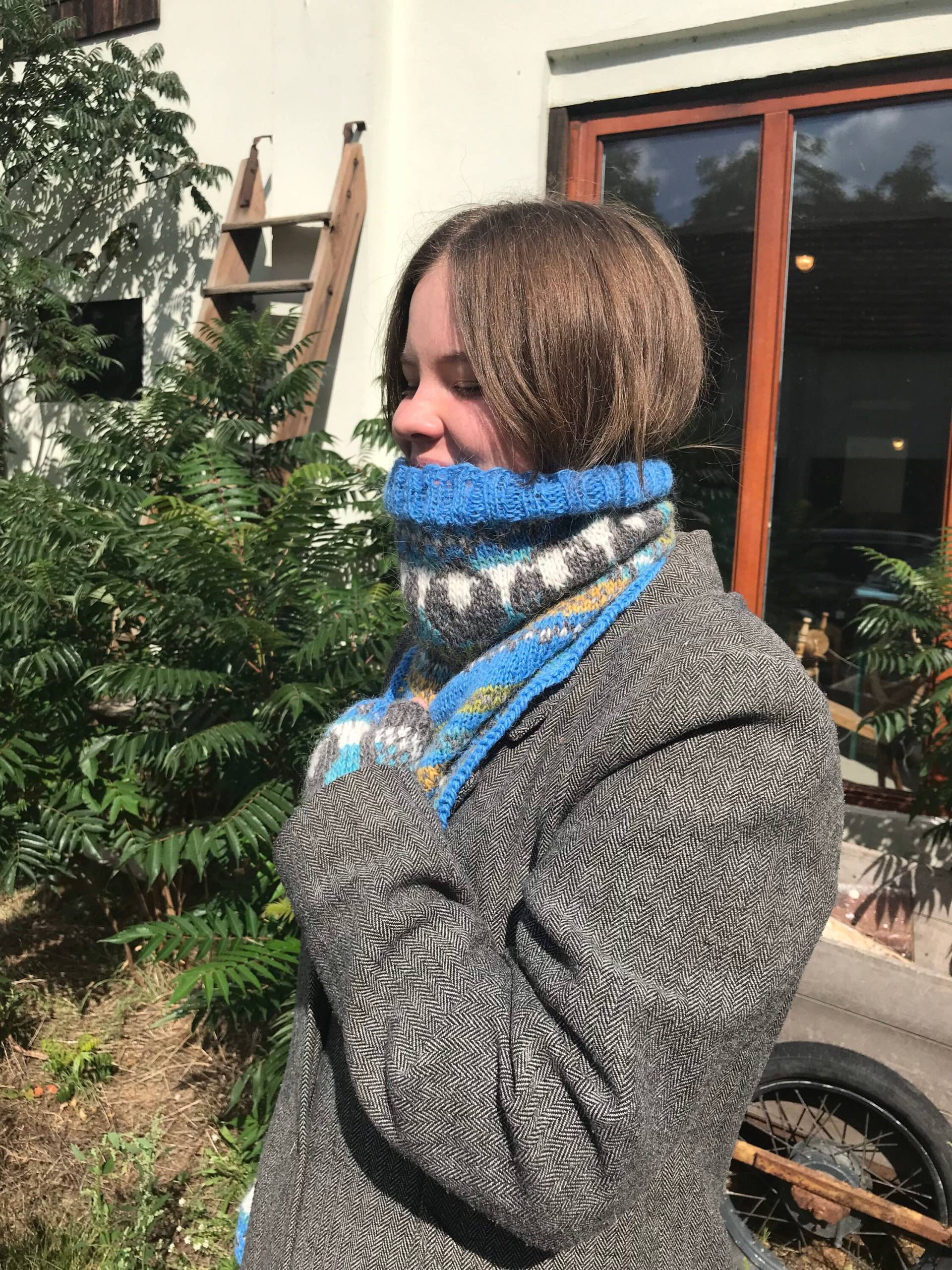 Cowl/Handstulpen Schaf Farbig Cowl/Handstulpen Schaf Farbig von handmadebymariac
