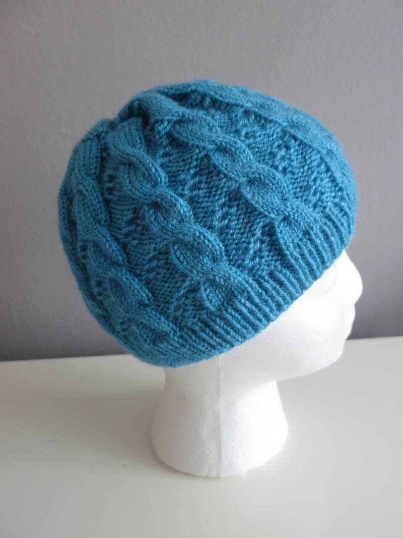 Babymütze Blau Gestrickt Babymütze Blau Gestrickt von handmadebysarajean