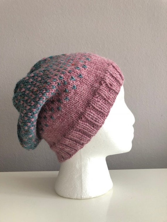 Schöne Ombre Rosa Und Blauen Hut Schöne Ombre Rosa Und Blauen Hut von handmadebysarajean