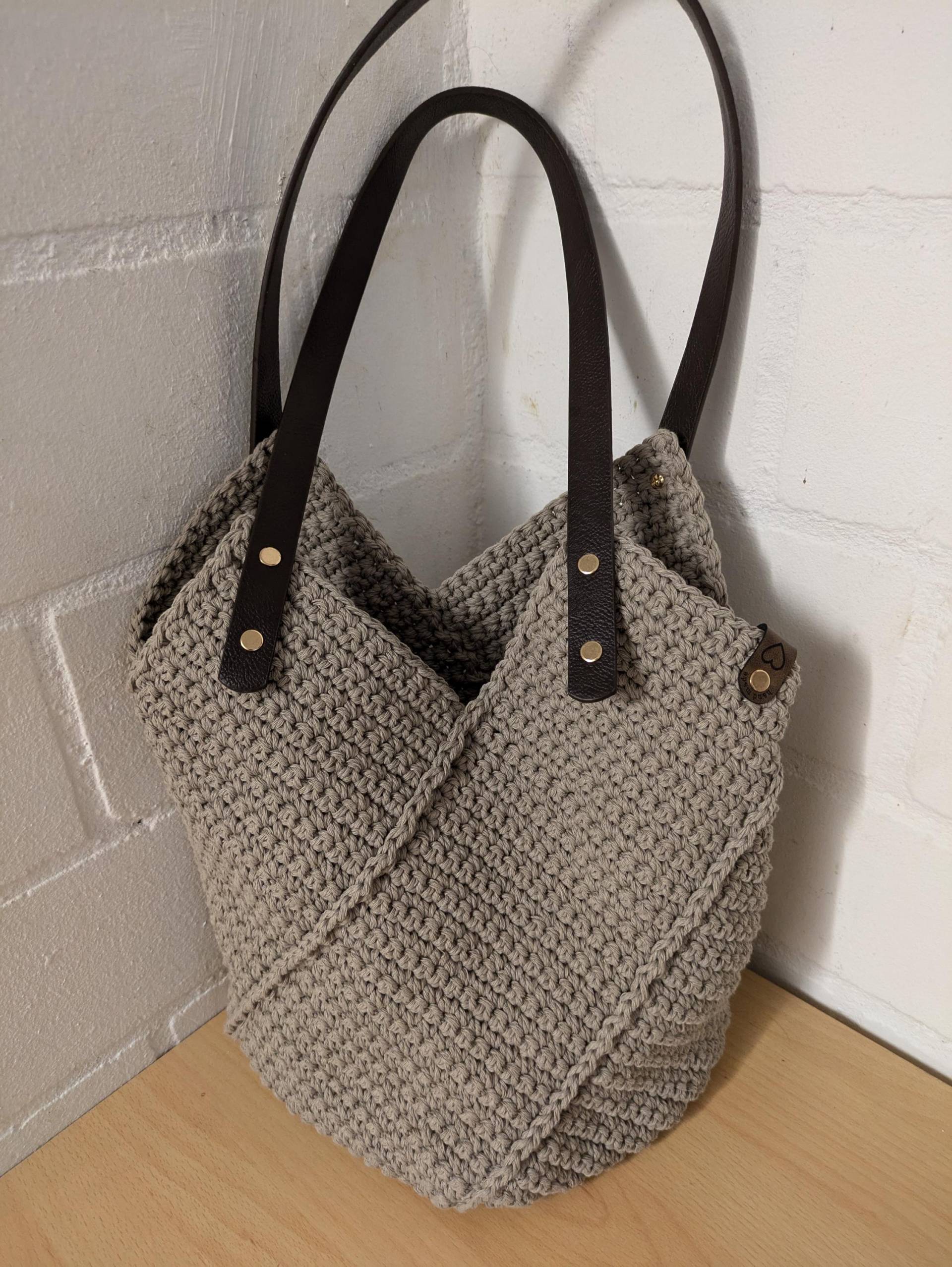 Taschen Shopper Gehäkelte Taschen Shopper Gehäkelte von handmadebytina2022