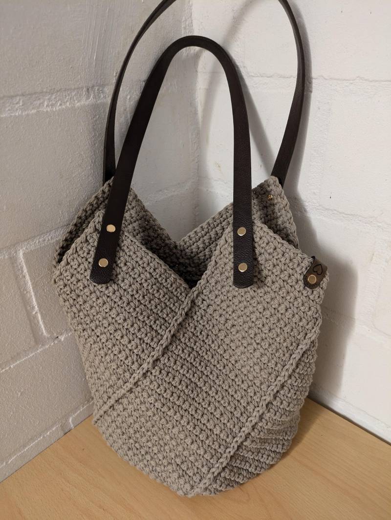 Taschen Shopper Gehäkelte Taschen Shopper Gehäkelte von handmadebytina2022