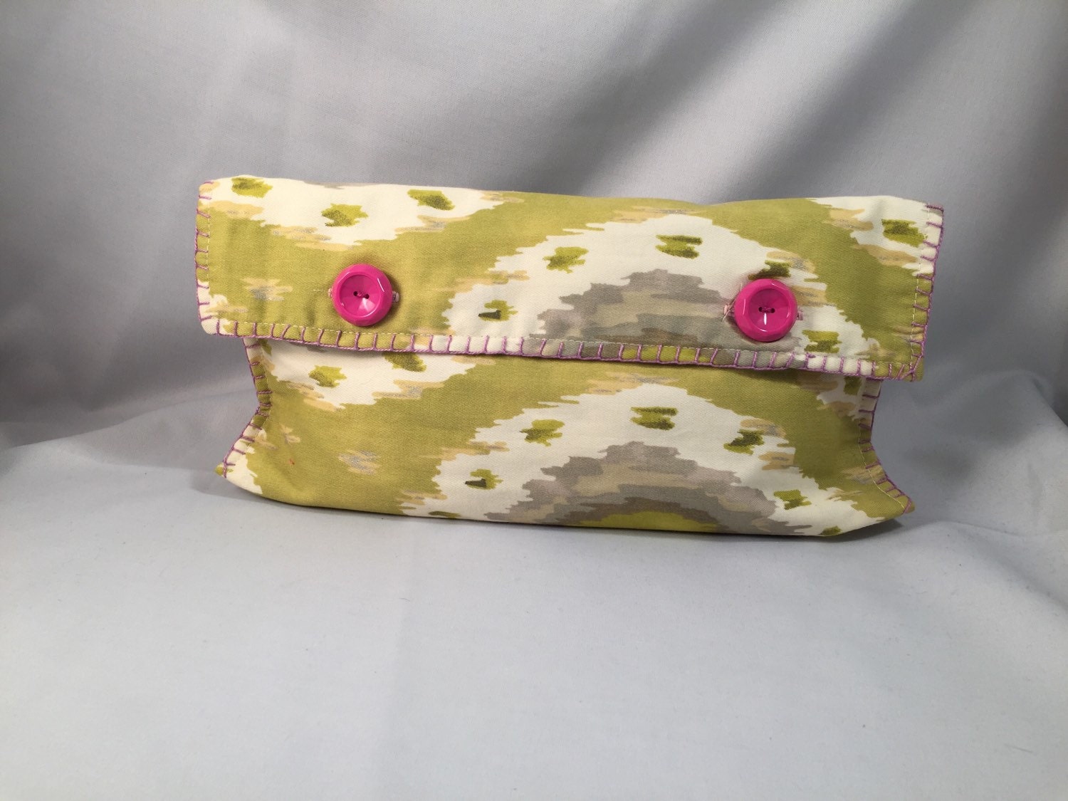 Upcycling Clutch Geldbörse von hangingbythreads