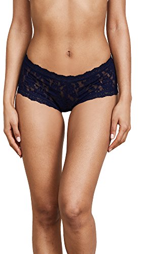 Hanky Panky Damen Signature Boyshort aus Spitze Slips für Jungen, Navy, 38 von hanky panky