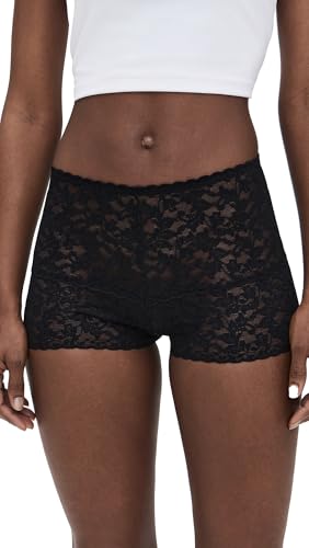 Hanky Panky Signature Lace Hot Pants, black, m von hanky panky
