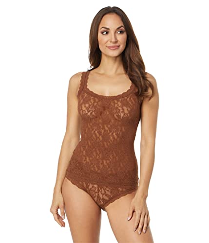 hanky panky, Signature Lace Classic Camisole, Macchiato, Groß von hanky panky