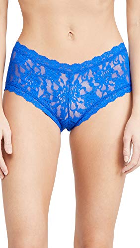 hanky panky Damen Signature Lace Boyshort Sapphire Boy Shorts LG von hanky panky