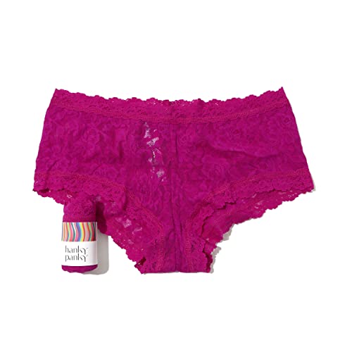 hanky panky Signature Lace Boyshort, Countess Pink, L hanky panky Signature Lace Boyshort, Countess Pink, L von hanky panky