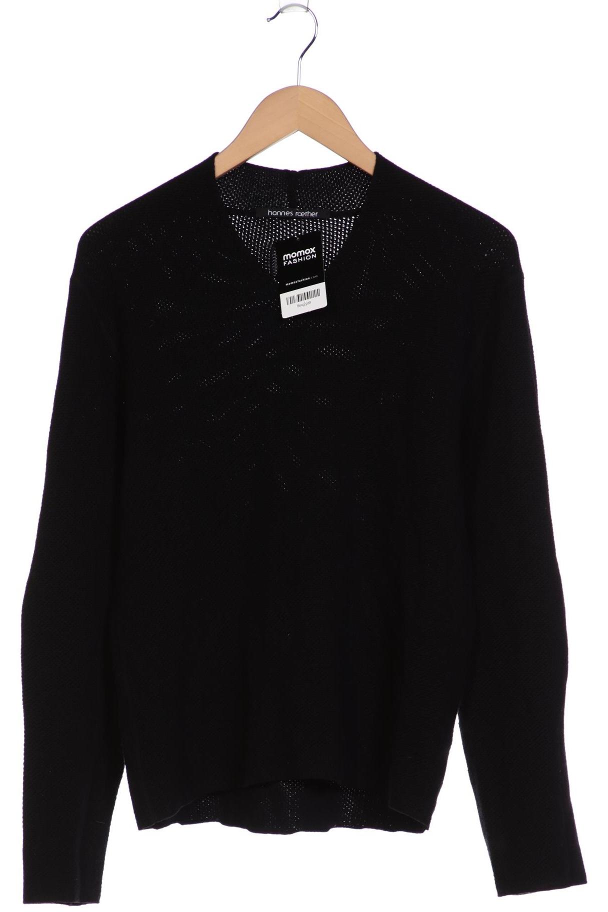 hannes roether Herren Pullover, schwarz von hannes roether