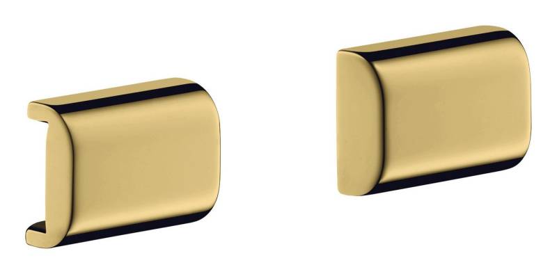 hansgrohe Haltegriff Axor Universal Softsquare, Universal abgerundet Abdeckung für Reling - Polished Gold Optic von hansgrohe