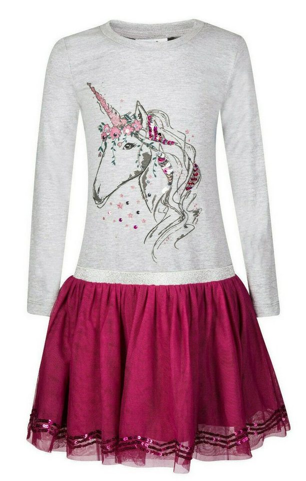 happy girls A-Linien-Kleid Happy Girls® Mädchen Kleid Einhorn Tüll-Rock von happy girls