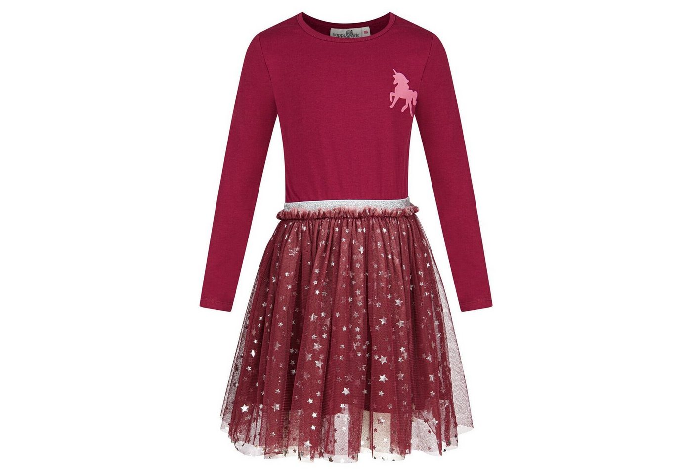 happy girls A-Linien-Kleid Happy Girls® Mädchen Kleid Tüll-Rock Einhorn von happy girls