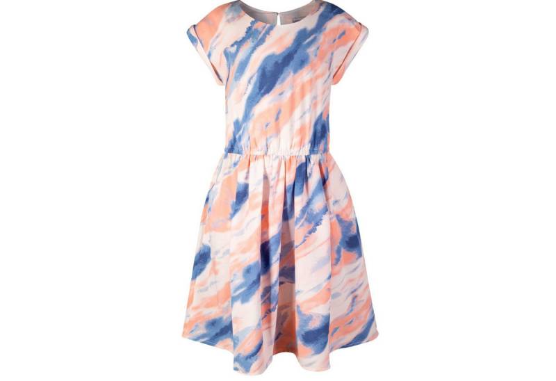 happy girls A-Linien-Kleid Kleid Happy Girls Coral 122 für Mädchen Batiklook Summer leichter Stoff von happy girls