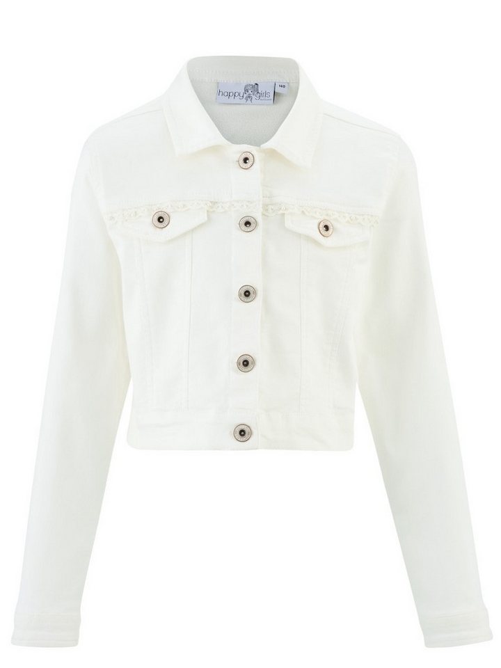 happy girls Jeansjacke Jeansjacke festlich (1-St) sehr weich von happy girls