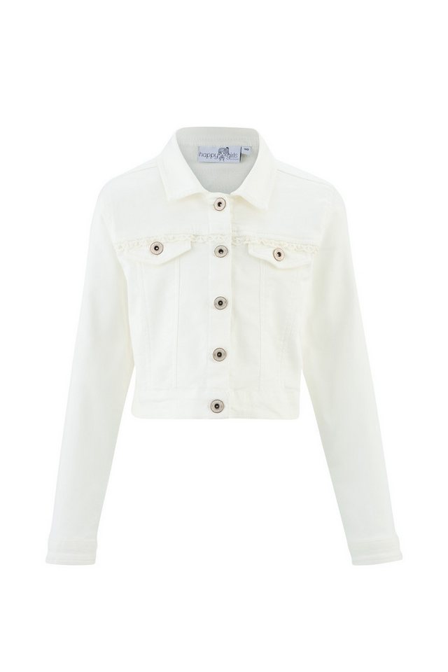 happy girls Jeansjacke mit tollem Spitzendetail von happy girls