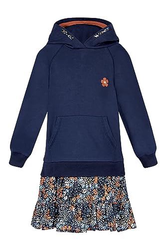 happy girls Kinder Kleid Hoodie mit angenähtem Rock von happy girls