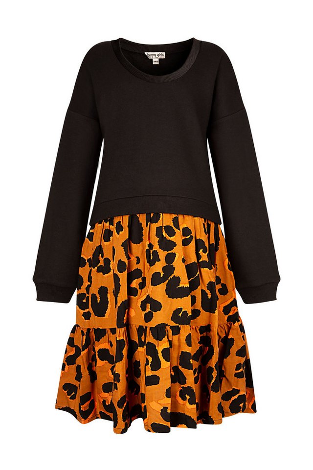 happy girls Midikleid mit angesetztem Rock im angesagten Animal-Alloverprint von happy girls