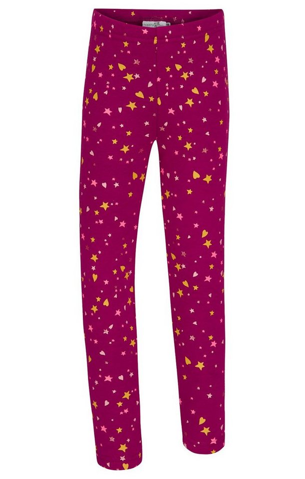 happy girls Thermoleggings Happy Girls Mädchen Winter Thermo Leggings bunte Sterne berry (1-tlg) von happy girls