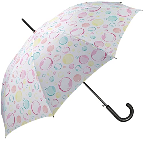 happy rain Damen Stockschirm mit Automatik Watercolors - Seifenblasen von happy rain