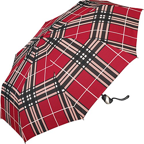 Taschenschirm Herren Auf-Zu Automatik Easymatic leicht stabil windfest - Checks red Taschenschirm Herren Auf-Zu Automatik Easymatic leicht stabil windfest - Checks red von happy rain