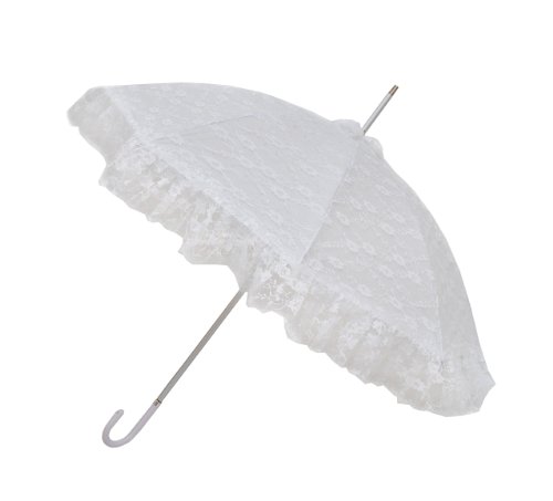 happy rain Brautschirm Stockschirm Regenschirm Damen weiß von happy rain