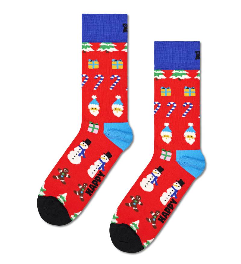 happy socks - All I Want For Christmas Sock Rot - Gr. - 38 von happy socks